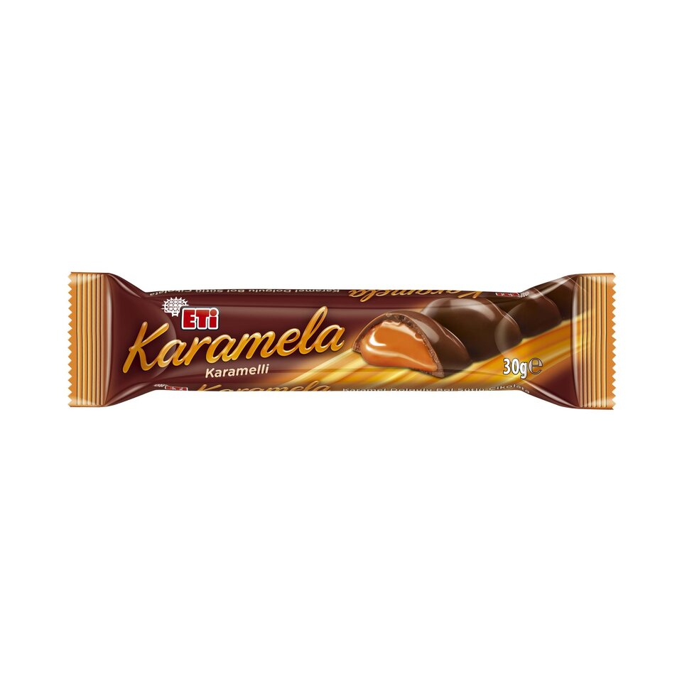 ETİ KARAMELA ÇİKOLATA 30GR- KARAMEL
